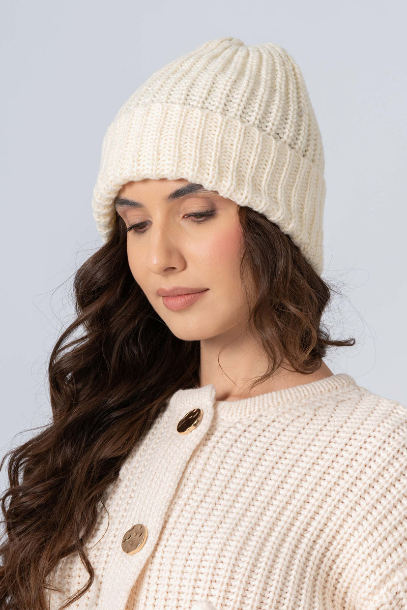 Cappello in maglia a coste - CAPPELLO MACNIX