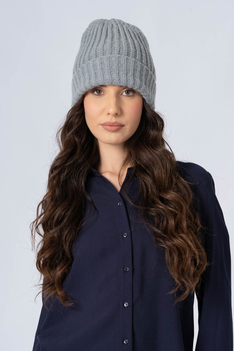 Cappello in maglia a coste - CAPPELLO MACNIX