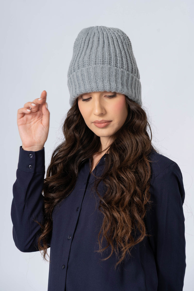 Cappello in maglia a coste - CAPPELLO MACNIX