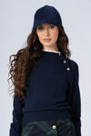 Stylish ribbed peaked cap - Hat LYNAYX
