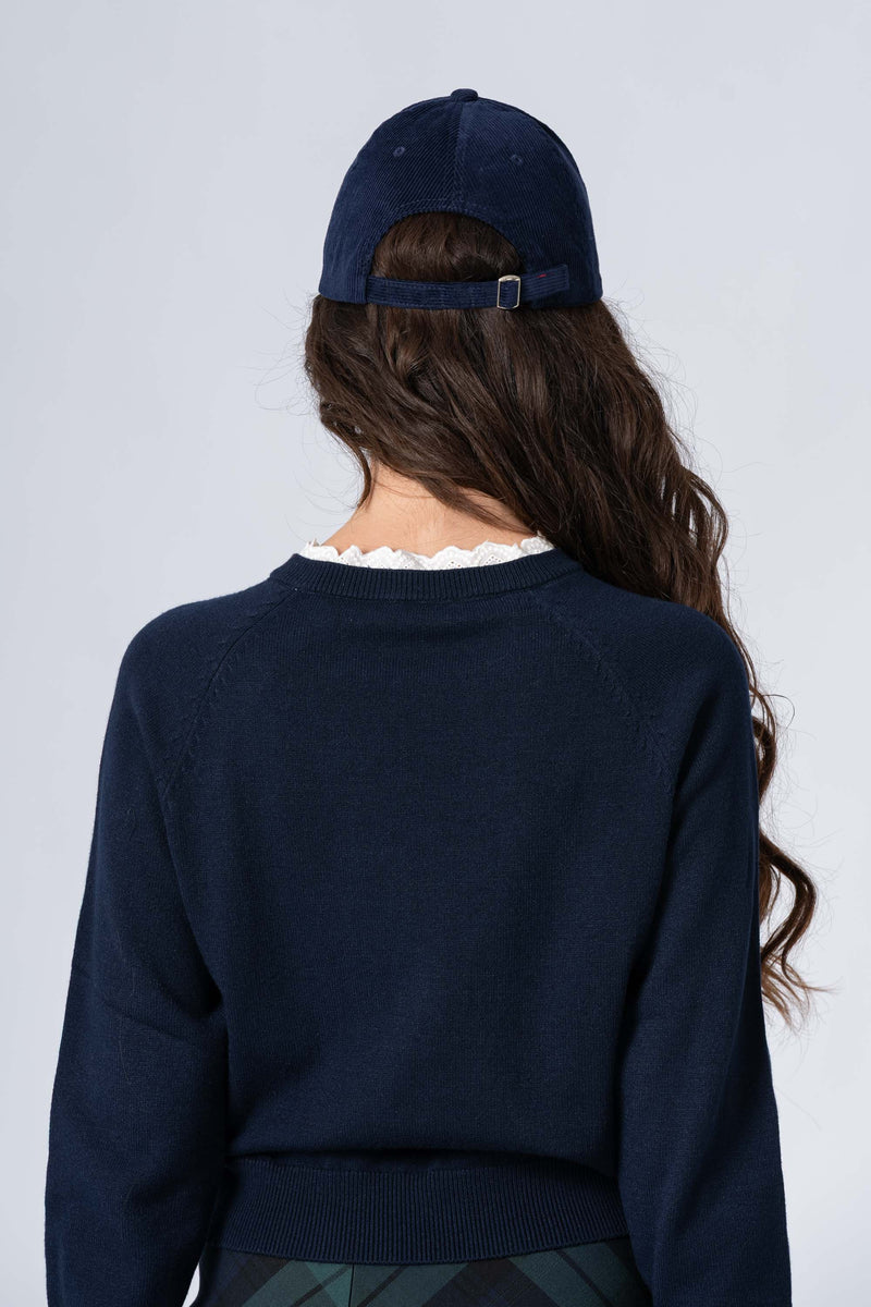 Stylish ribbed peaked cap - Hat LYNAYX