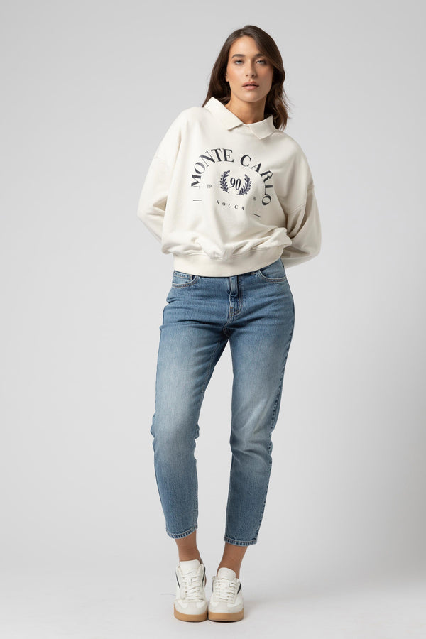 Felpa con colletto - Sweatshirt DOLORESX