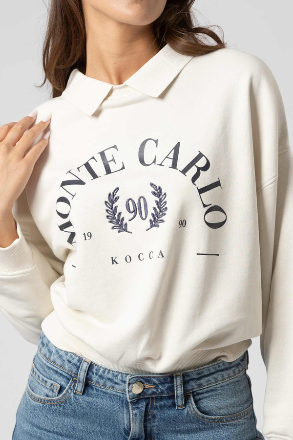 Felpa con colletto - Sweatshirt DOLORESX