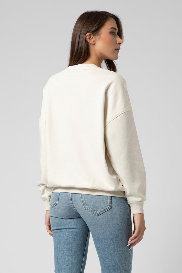 Felpa con stampa lettering - Sweatshirt BULMANX