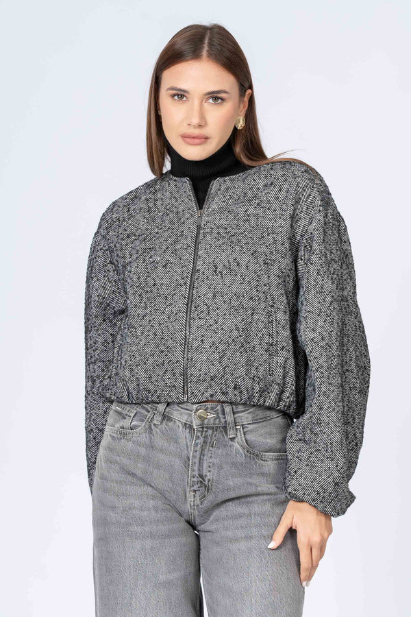 Giubbino corto stile bomber - GIUBBINO TITHIAX
