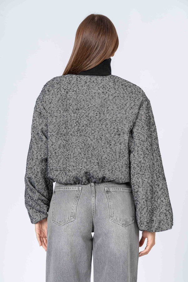 Giubbino corto stile bomber - GIUBBINO TITHIAX