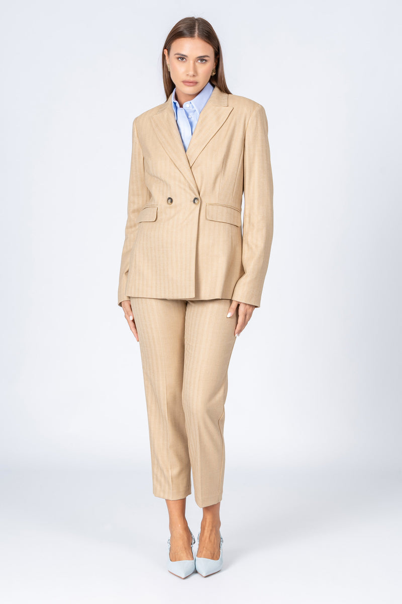 Veste tailleur élégante à manches longues - Veste YELENIAX