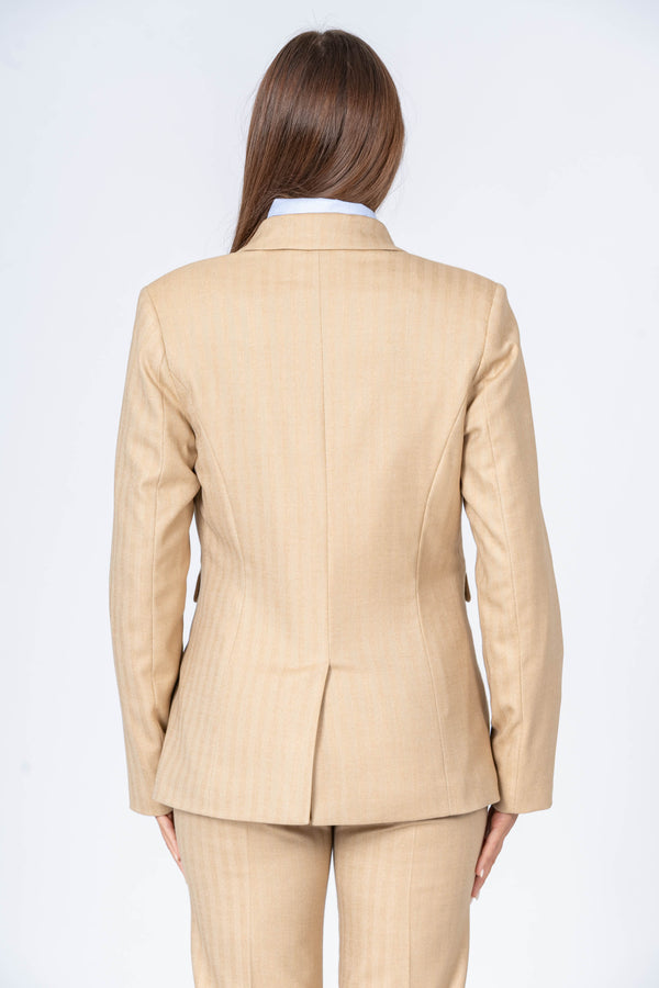 Veste tailleur élégante à manches longues - Veste YELENIAX