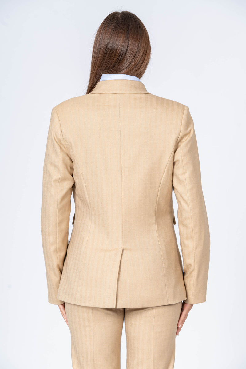 Veste tailleur élégante à manches longues - Veste YELENIAX