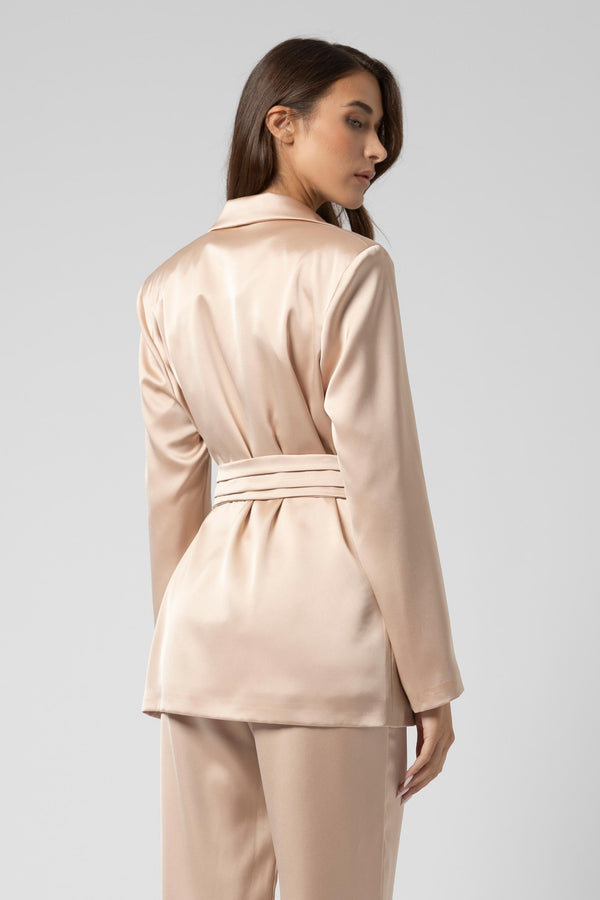 Veste fluide ceinture à nouer - veste CORIALEX