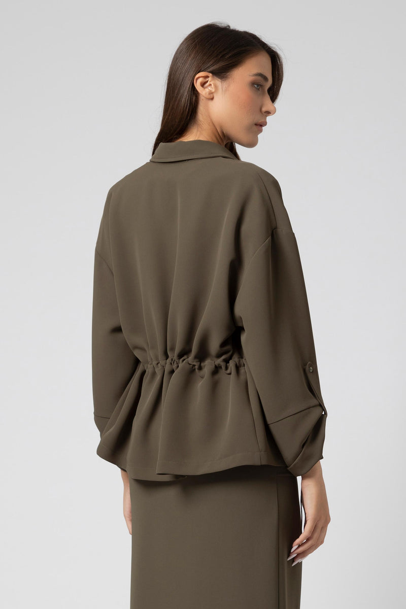 Giacca con coulisse - Jacket ANNETTEX