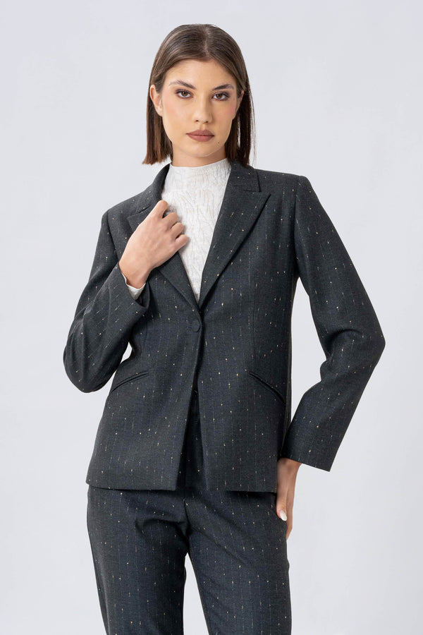 Giacca in tessuto lurex - GIACCA ENELDX
