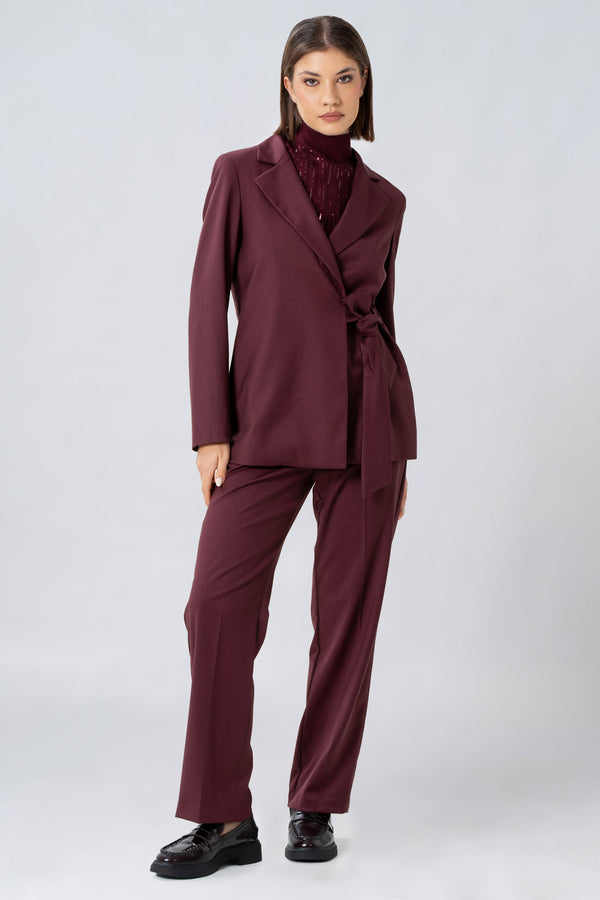 Giacca elegante con nodo - GIACCA TALIKAX