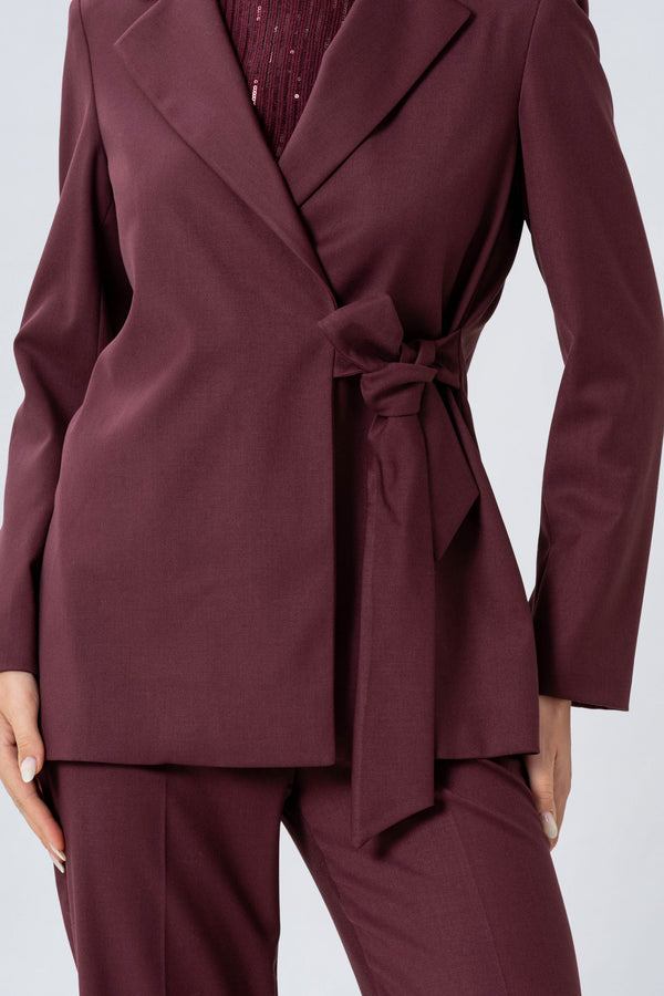 Giacca elegante con nodo - GIACCA TALIKAX