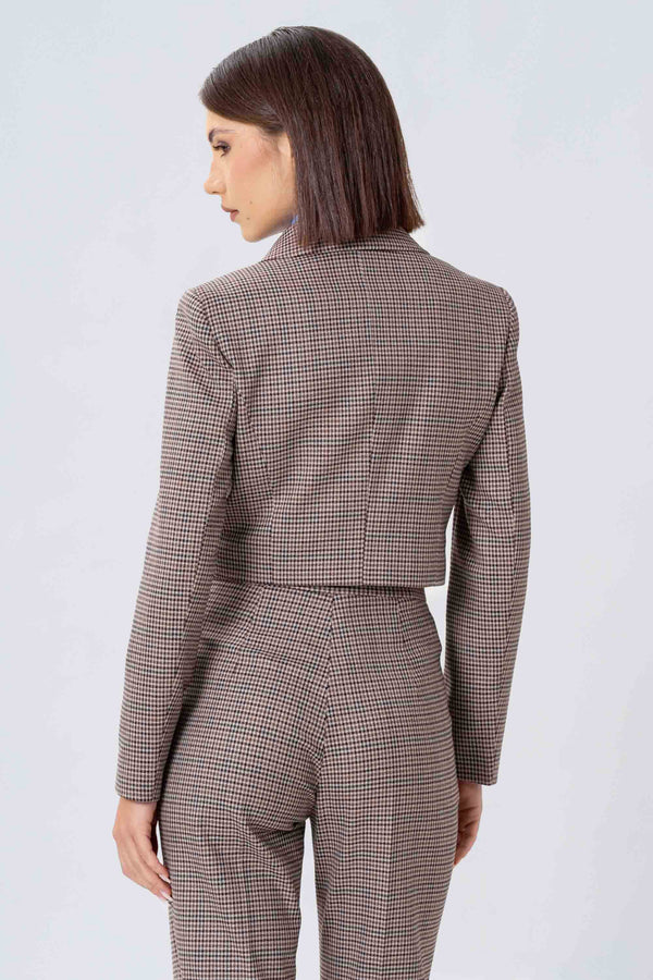 Giacca corta con revers - GIACCA CORTA BERLAX