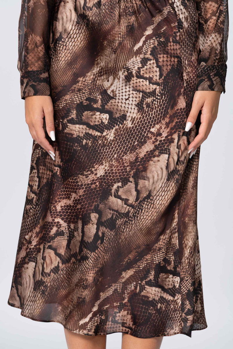 Gonna con stampa animalier - Gonna A Fantasia GABRIELAX