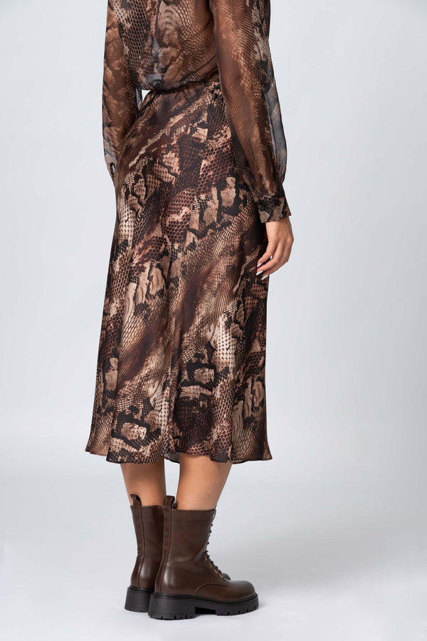 Gonna con stampa animalier - Gonna A Fantasia GABRIELAX
