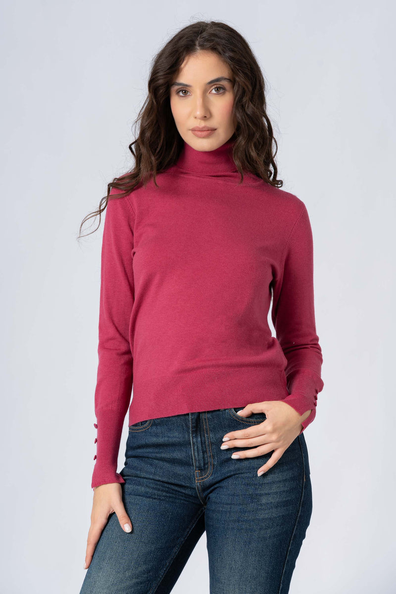 Maglia dolcevita nera - MAGLIA M/L BANAPANGAX