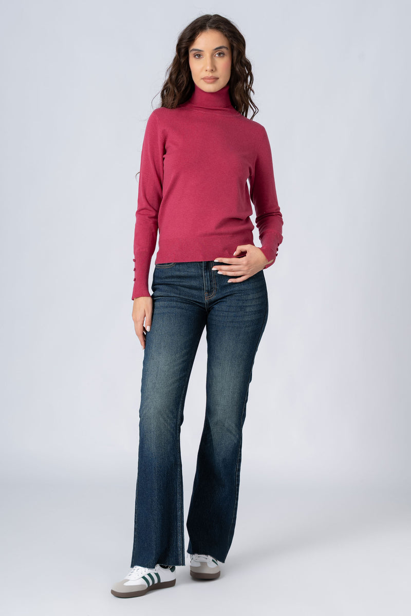 Maglia dolcevita nera - MAGLIA M/L BANAPANGAX