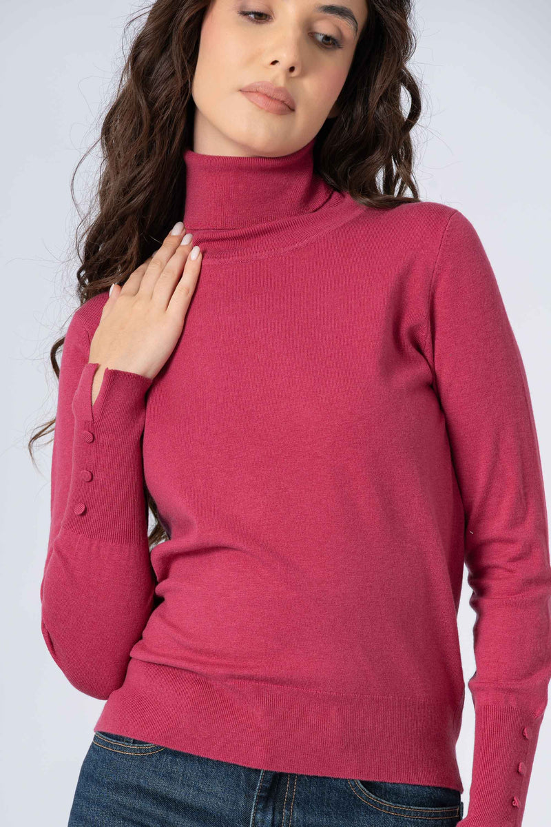 Maglia dolcevita nera - MAGLIA M/L BANAPANGAX