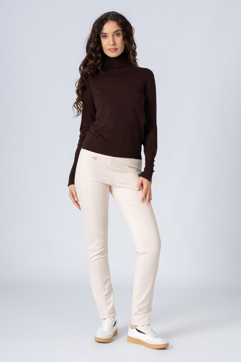 Maglia dolcevita nera - MAGLIA M/L BANAPANGAX