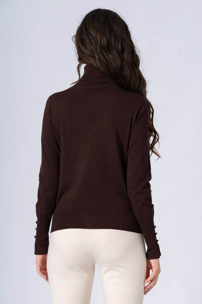 Maglia dolcevita nera - MAGLIA M/L BANAPANGAX