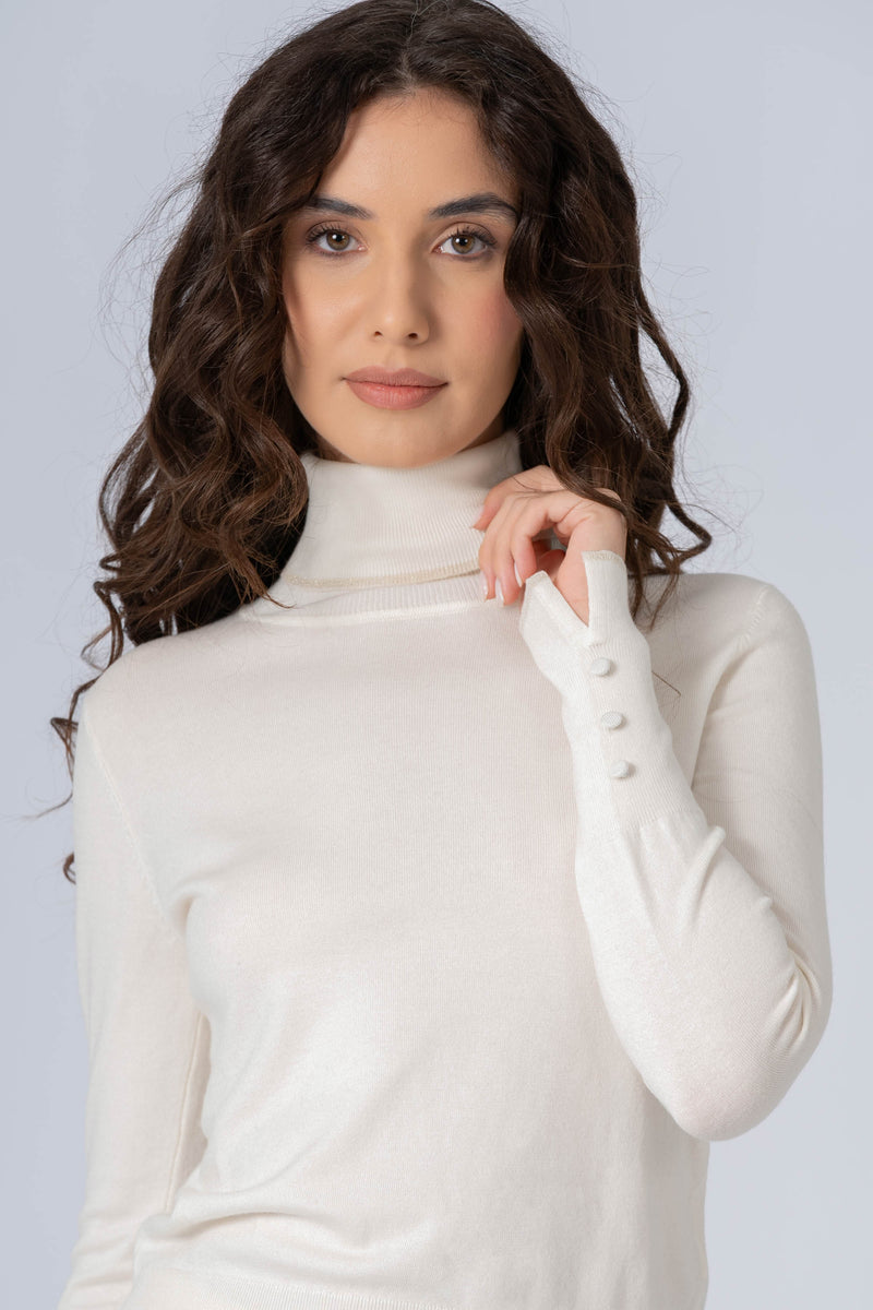 Maglia dolcevita nera - MAGLIA M/L BANAPANGAX