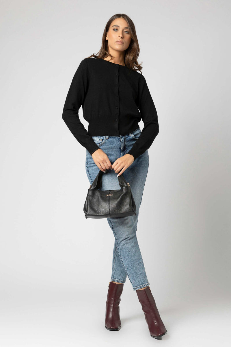 Maglia cardigan stile minimal - Maglia Cardigan M/L AGOTAX