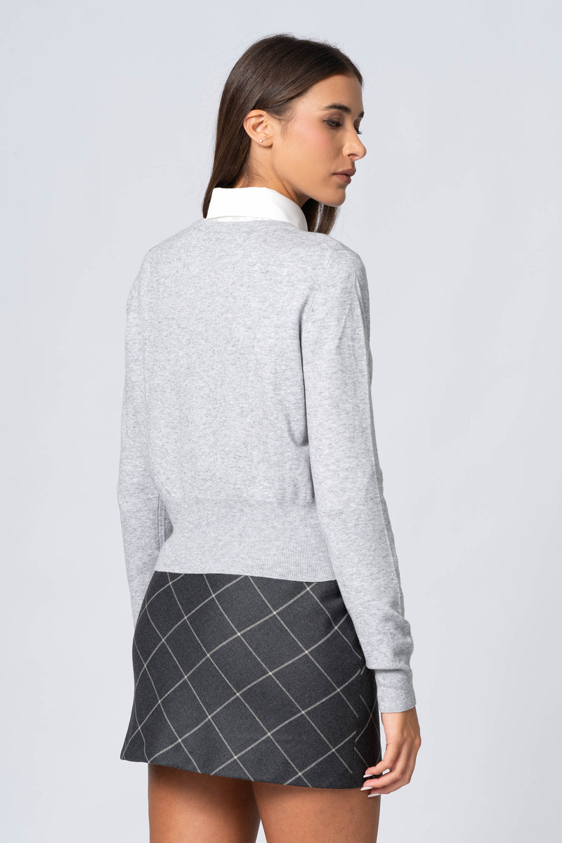 Maglia cardigan stile minimal - Maglia Cardigan M/L AGOTAX