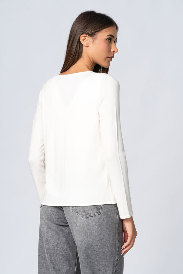 Cardigan con chiusura a fiocco - Maglia Cardigan M/L ONEX