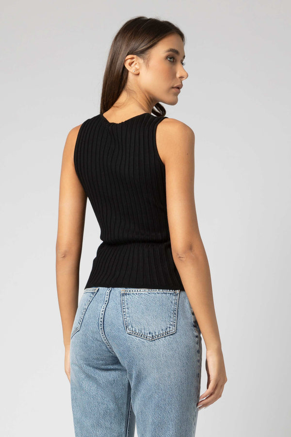 Top con dettaglio catena - Top In Maglia STEVAX