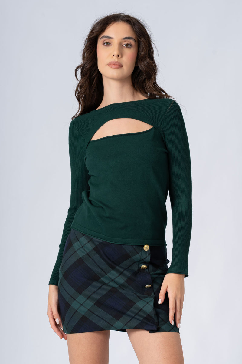 Maglia con cut-out - MAGLIA M/L ROSYX
