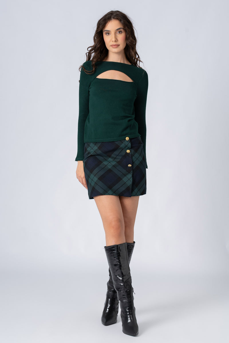 Maglia con cut-out - MAGLIA M/L ROSYX