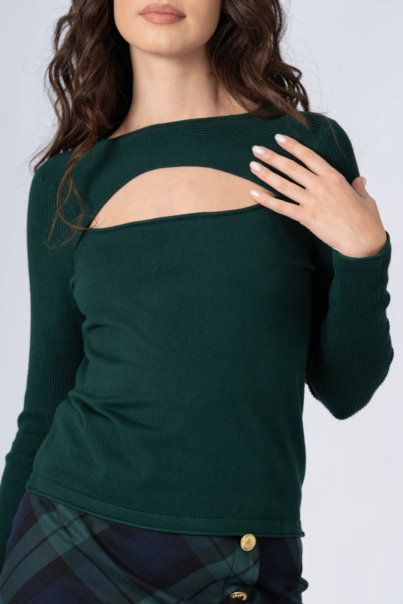 Maglia con cut-out - MAGLIA M/L ROSYX