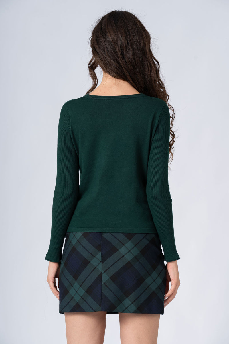 Maglia con cut-out - MAGLIA M/L ROSYX