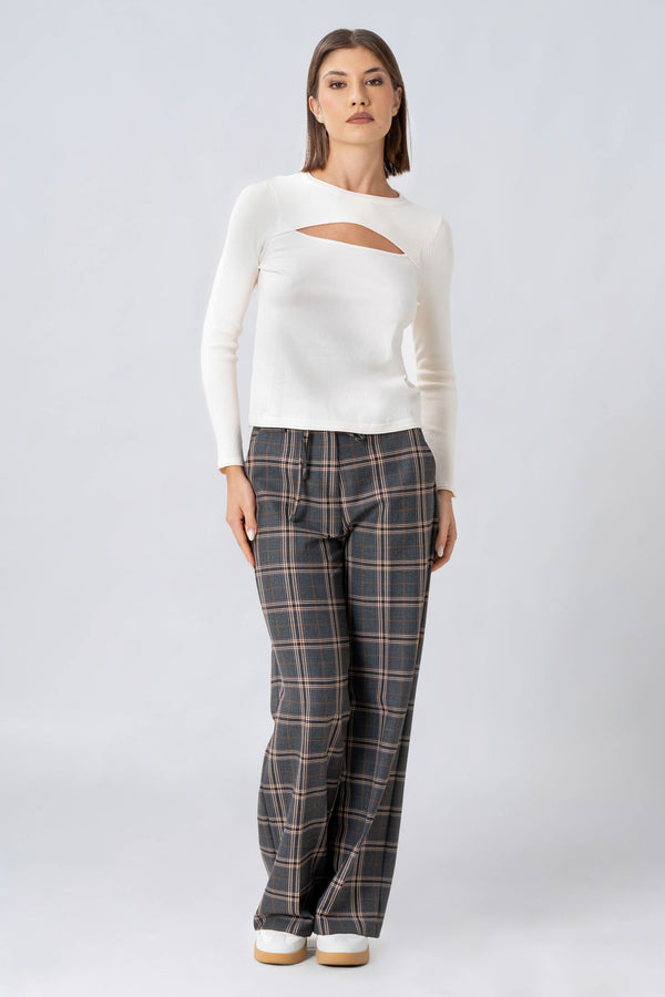 Maglia con cut-out - MAGLIA M/L ROSYX