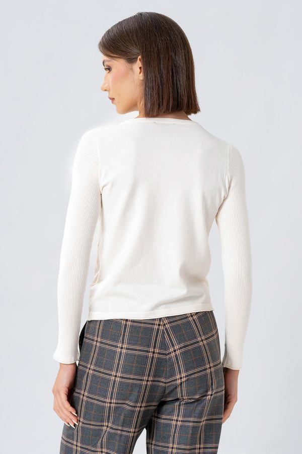 Maglia con cut-out - MAGLIA M/L ROSYX