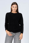 Maglia con dettagli traforati - MAGLIA M/L EUFRASIAX