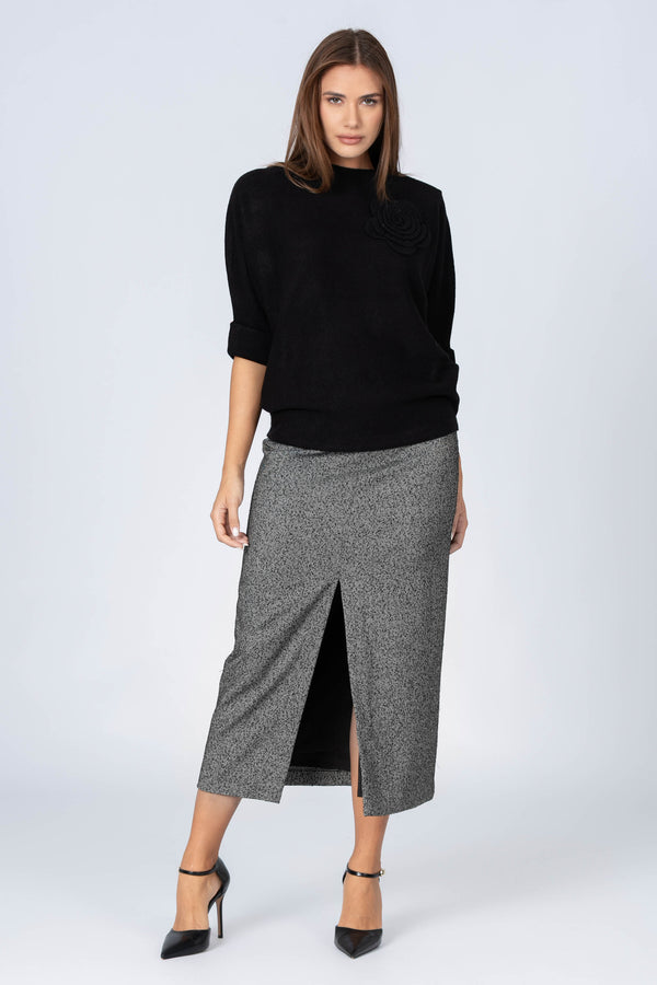 Maglia con decorazione floreale - MAGLIA M/L HALPINAX Kocca RTW