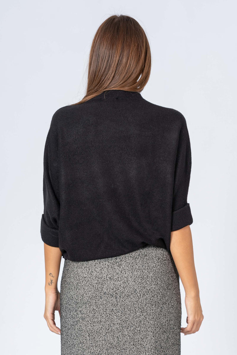 Maglia con decorazione floreale - MAGLIA M/L HALPINAX