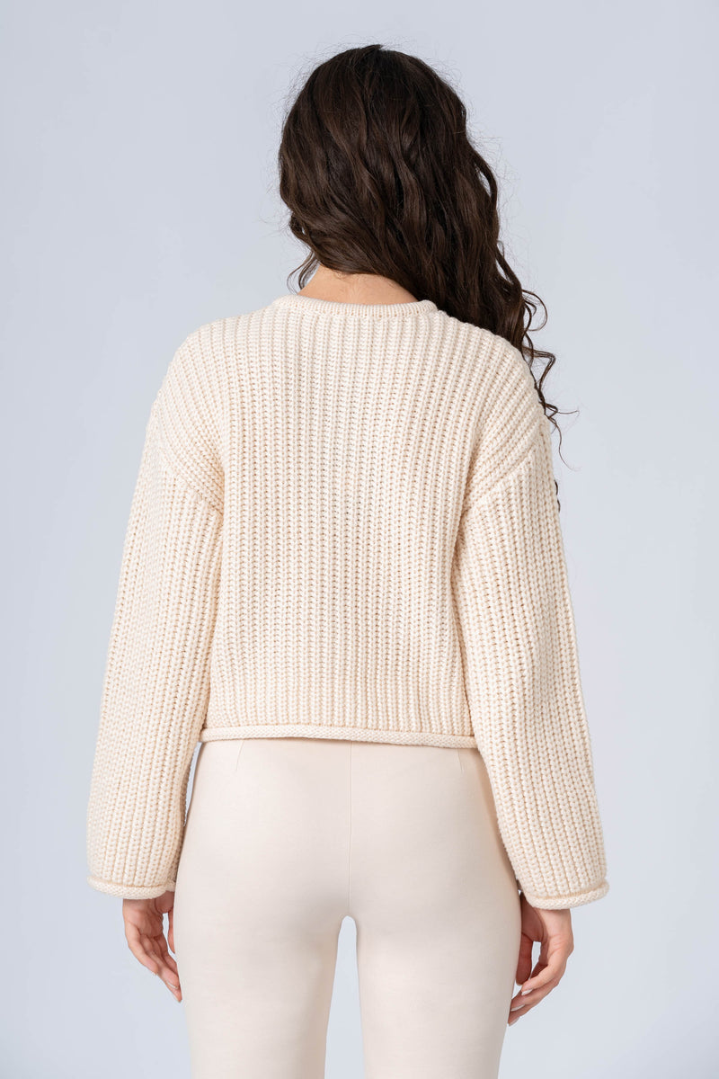 Maglia cardigan con bottoni dorati - MAGLIA CARDIGAN M/L HAMALYX