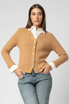 Maglia cardigan con camicia - Maglia Cardigan M/L+Camicia JAKINDAX