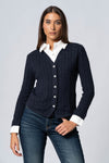 Maglia cardigan con camicia - Maglia Cardigan M/L+Camicia JAKINDAX