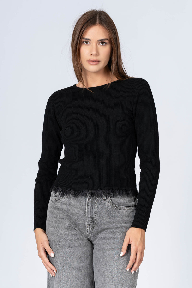Maglia con scollo rotondo - MAGLIA M/L KEAX