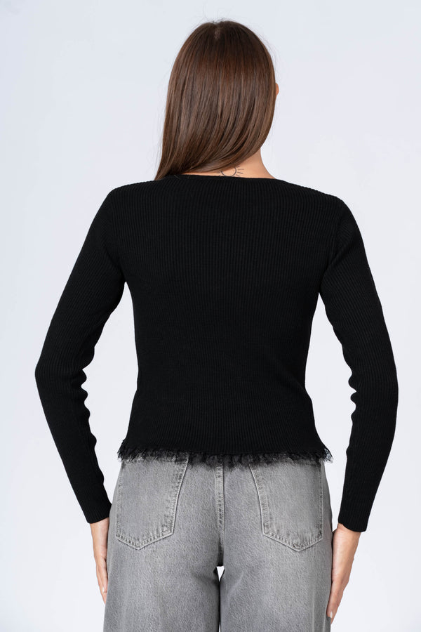 Maglia con scollo rotondo - MAGLIA M/L KEAX
