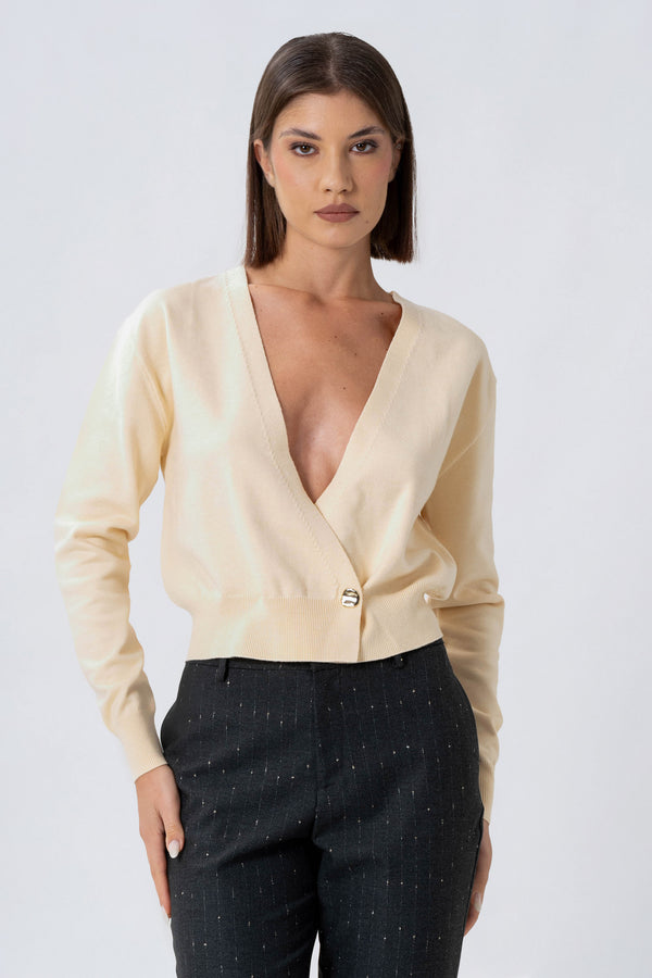 Maglia con scollo a V - MAGLIA M/L KASIAX