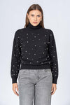 Maglia con perle applicate - MAGLIA M/L MABELLAX