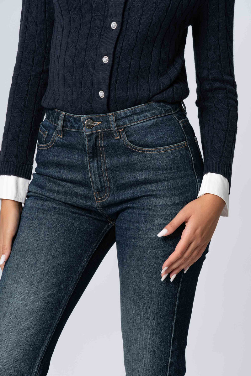 Pantaloni in denim bootcut - Pantalone Denim NICEAX