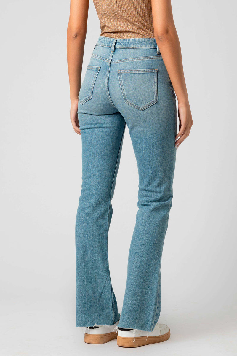 Pantaloni slim fit in denim - Trousers Denim LUCSTARX