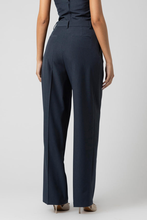 Pantaloni in tessuto gessato - Trousers KERISAX